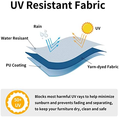 Heavy-Duty Stackable Patio Chair Protector