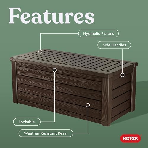 150-Gallon Deck Box with Bench Seating